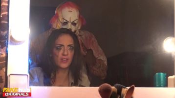 Fakehub Originals  Fake Horror Movie Goes Wrong When Real Killer Enters Actress's Dressing Room  Halloween Special